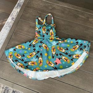 Wild Rich Kids Pluto Riley tie back dress 2T